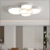 Candeeiros de Teto Lustres Luz Moderna Sala de Estar Moda Flor Quarto Sala de Jantar Criatividade Decoração de Interior Candeeiros Suspensos