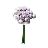 Simulação de flores decorativas Flor artificial para uso doméstico 1 buquê plástico dobrável sem necessidade de manutenção 27 cabeças Camélia Casa