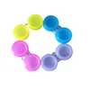 3800 stks Set Kleurrijke Contact Lens Cases Doos Glazen Soak Container Inweken Opslag Dubbele F7101243p