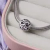 925 Серебряное серебро для Pandora Charms Аутентичная бусинка