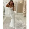 Limor Rosen 2019 Wedding Dresses Sexy V Neck Backless Sleeveless Beach Bridal Gowns Lace Appliqued Mermaid Dress Vestidos De Noiva267r