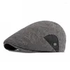 Berretti Cappello Uomo Autunno Inverno Berretto di lana Berretto piatto retrò Berretto Sboy Gatsby Cappelli per pittori Driver Ivy Gorro Hombre Boina