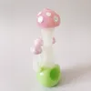 New Colorful Mushroom Style Glass Hand Pipes Smoking Rig Cucchiaio di alta qualità Accessori per fumatori Dry Herb Pipe Altezza 4 pollici