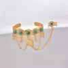 Bangle Dubai Kids Baby Gold Color Luxury African India Armband Saudi Arabia Gift