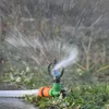 Watering Apparatuur Tuin Gazon Roterende Sprinkler 12 "34" Buitendraad Verstrooiing Nozzle 360 Graden Automatische Irrigatie 230721