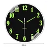 Horloges murales pratique longue durée grand nombre 30cm suspendu lumineux horloge numérique silencieuse utilisation quotidienne