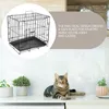 Kennels & Pens 1 Set Folding Dog Kennel Iron Wire Pet Crate Practical Shelter Supplies241c