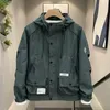 Mäns jackor Bomber Jacket Män långärmad överdimensionerad koreansk mode vintage militär taktisk affär casure rockar