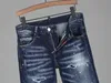 TURTLE DSQ PHANTOM Mens Jeans Mens Luxury Designer Jeans Skinny Ripped Cool Guy Causal Hole Denim Fashion Brand Fit Jeans Men Washed Pants 61283