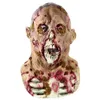 Party Masks Halloween Horror Seaweed Rutting Zombies Mask Latex Fancy Accessory Scary Costume Carnival Props 230721