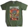 Ny King Gizzard och ödla Wizard White Men's T-shirt män Bomull T-shirt Male Summer Tee-shirt