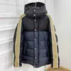 Designer Ggs Piumino in cotone Uomo Donna Piumino cucito Felpa con cappuccio Capispalla Causale Caldo ispessito Parka Sport Nero guccs