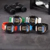 Nouveau RI-MI hommes montre concepteur de luxe numéro modèle multicolore économique classique Vintage Quartz mouvement marqueurs homme montre