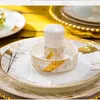 Sets Luxury Dinnerware Artistic Ceramic Golden Bone China Dishes and Plates Dinner Set 62pcs Nordic Tableware