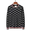 Swater bluza z kapturem męski projektant Allover List Quality Technlety Swetery Wydrukowano Otton Knit Crewneck Mężczyźni Kobiety List Paris Sportsła Więcej stylów Wybierz D21