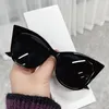 OIMG Fashion Cat Eye Sunglasses Women Vintage Excluder Bradient Grases Garkes Shades Female Luxury Designer UV400 Sunglass