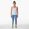 Active Pants Silver Blue And Purple Scales 2 Leggings Women's Sportswear Gym Wear Women Fitness Woman