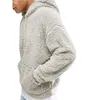 Winter Warm Hoodie Pullover Mannen Casual Losse Hoodies Hip Hop Zwart Grijs Groen Heren Hoodies Sweatshirts met lange mouwen