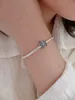 2023 Europeiska och amerikanska nya S925 Silver Fashion DIY Pärled Avancerad presentflickvän Friend Star Armband Halsband Tillbehör