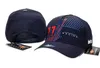 Fashion Ball Hat F1 Formula One Racing Team Caps Oficjalny Oracle Color Bull Racing Edition Cap F1 Wysokiej jakości akcesoria czapki unisex fan cap