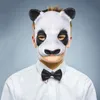 Máscaras de fiesta Cosplay Panda Máscara Decoración de Halloween EVA Animal Disfraz Teatro Broma Carnaval Festival Decoración Accesorios 230721