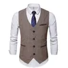 Men's Vests Men's Casual Cowboy Vest Solid Multi Pocket Waistcoat Vintage Gothic Vests Man Sleevless Jacket 230721