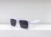 1213 Óculos de sol retangulares preto/cinza para homens Gafas de sol Óculos de sol de grife Occhiali da sole Óculos de proteção UV400