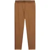 Men Pants Loro Piana Wool Khaki Casual Trousers with Pockets