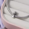 925 Серебряное серебро для Pandora Charms Аутентичная бусинка