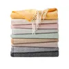 Scarves Korean Winter Thick Cashmere Scarf Women Shawl Sjaal For Ladies Cashmer Plain Shawls And Wraps