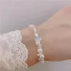 Braccialetti con ciondoli 2023 gioielli perla d'acqua dolce naturale pietra di luna braccialetto femminile regalo di nozze fidanzata