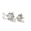 925 Zilveren Moissanite Oorbellen Luxe Oorbellen Hip Hop Sieraden Fashion Womens Mens Stud Oorbellen MET INSPECTIE CERTIFICAAT