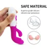 30 Vitesse Rechargeable De Poche Silicone Adulte jouet Clitoris Clitoris Clitoris Sex Toy G Spot Double Moteur Lapin Vibromasseur pour Femmes Femelle