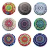 25# Mandala Flower Floor Polow Cover Ornament okrągła artystyczna poduszka do medytacji Pióro Kolorowa poduszka sofa Case292m