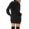 Vrouwen Truien Mode Zomer Hartslag Kapper Hoodie Vrouwen O-hals Katoen Casual Losse Lange Mouwen Meisjes Sweatshirt Kapper Jurk Tops