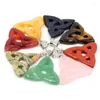 Bijoux Pochettes Triangle Noeud Celtique Pendentifs Pierre Naturelle Cristal Charmes Pour Faire DIY Femmes Collier Cadeau