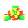 2/5 ml silikon non-stick container dab burk för koncentrat vaxolja silikonbehållare