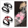 Harnais pour chien réfléchissant en nylon Pitbull Pug Petits chiens moyens Harnais Gilet Bling Strass Bowknot Chien Accessoires Pet Supplies2501