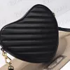 751628 top Mini Love Bag Pop My Heart Pouch Monograms Designer Shoulder cosmetic Bag Crossbody Holder Wallet Quilted Soft Leather Purse Gold Chain CC