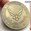 American Bombers Fighter Planes Bronze Plated Coins Air Force Badges Gold Coins Commemorative Coin Christmas Toys Collection