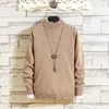 Men's Sweaters 2023 Autumn And Winter Sweater Fashion Knit Pullover Quality Korean Casual Jacket Number 938