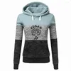 Kvinnors hoodies för kvinnor vegan lotus bokstäver tryckt toppar kawaii tröja femmes tröjor mönster ungdom rolig corduroy gata