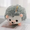 Nouvelle couleur hérisson poupée peluche porte-clés mignon hérisson sac pendentif pendentif