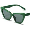 Candy Color Sunglasses Unisex Cat Eye Sun Glasses Anti-UV Spectacles Oversize Frame Eyeglasses Gradient Ornamental