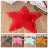 Sholisa Shaggy Shag Floor Area Rugs Faux Fur Star Shape 6cm Pile Fluffy Carpet for Seat Chare Pad Home Deco Tapetes vloerkleed 210277r