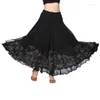 Scene Wear Lon Flamenco Modern Dance Kirt Sequined Mes Waltz Dress Women's Costume