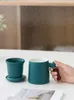 マグLuwu Ceramic Tea Cup Infuser Coffee Drinkware