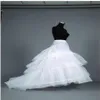 A-line Wedding Dress Petticoats Adjustable Sizes Crinoline Bridal Accessories Underskirt for Wedding Prom Quinceanera Dresses238b