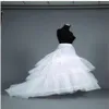 Abito da sposa a-line Sottogonne Taglie regolabili Crinolina Accessori da sposa Sottogonna per abiti da ballo Quinceanera238b