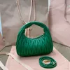 Bolso de diseñador de lujo para mujeres Versión de mimbre Bolso de hombro Real Crossbody Bag Bag Bags Linen Finización con billetera de bolsillo de bolsillo Bolsa de diseño casual con caja